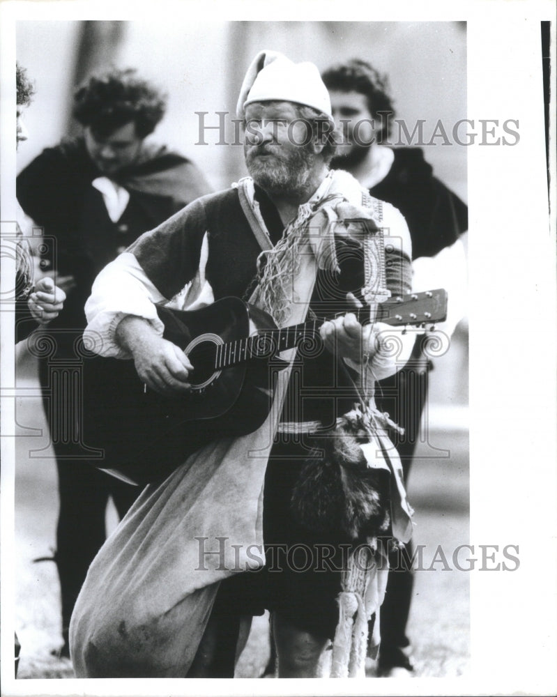 1988 Press Photo Sarasota Medieval Fair Print Color