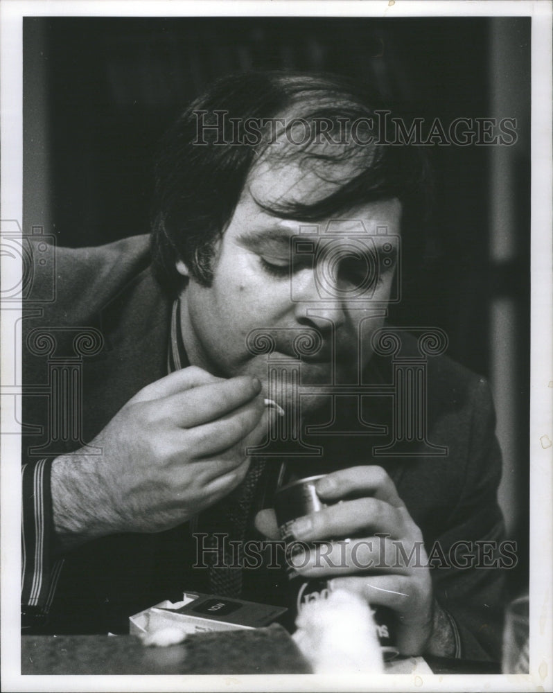 1977 Press Photo Butley Play Simon Gray T.S.Eliot Title