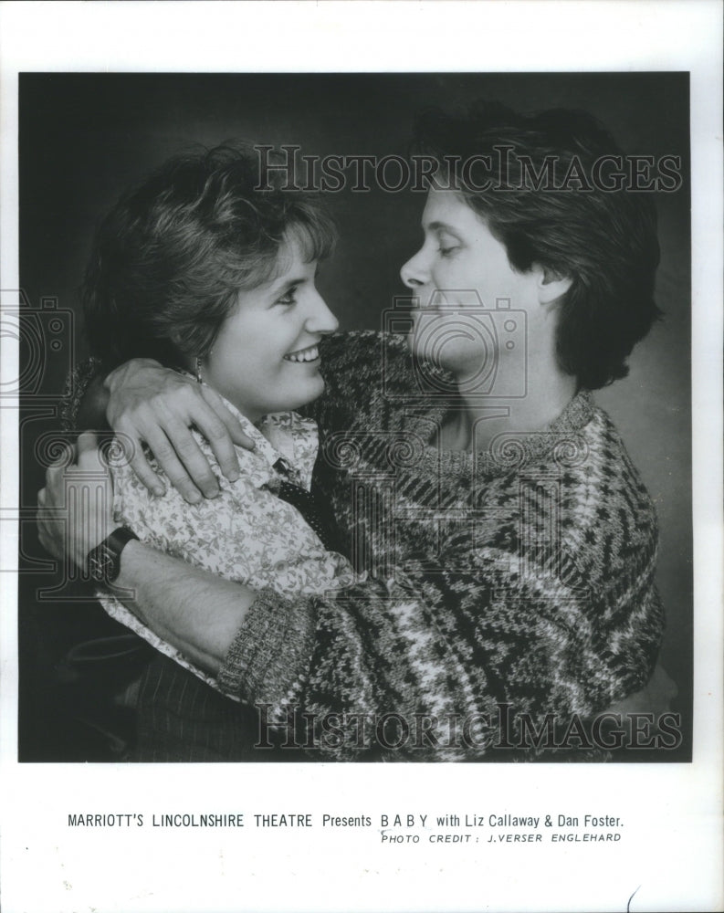 1986 Press Photo Marriott&#39;s Lincolnshire Theater Callaw