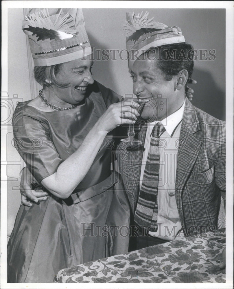 1968 Press Photo Birthday Party Michael Codron Mike