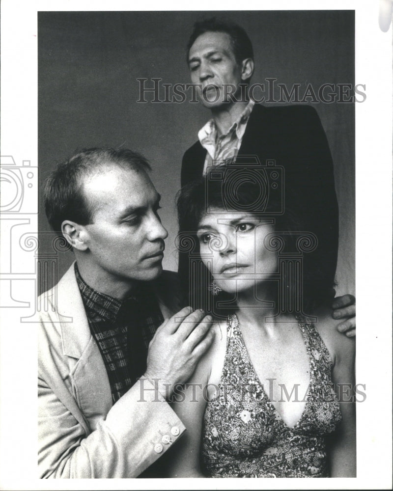 1993 Press Photo Kevin Gudahi Kristine Thatcher &quot;Betrayal&quot;