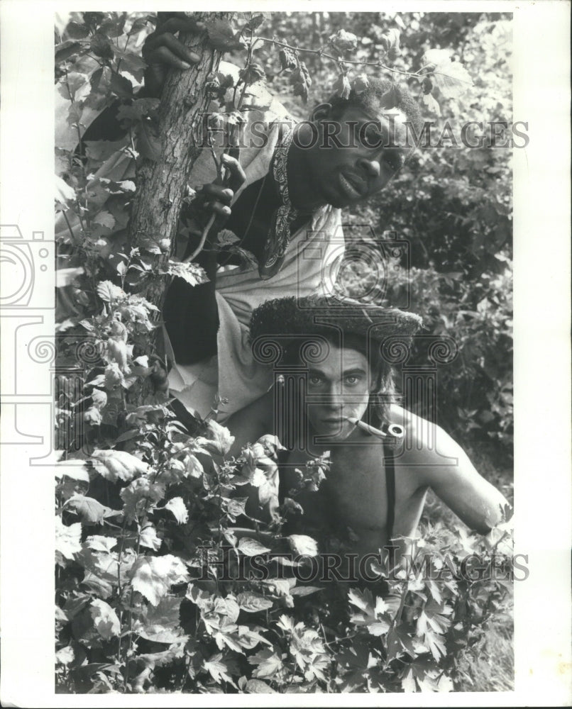 1981 Press Photo Adventure Bruce Fuller Jim Jonathan