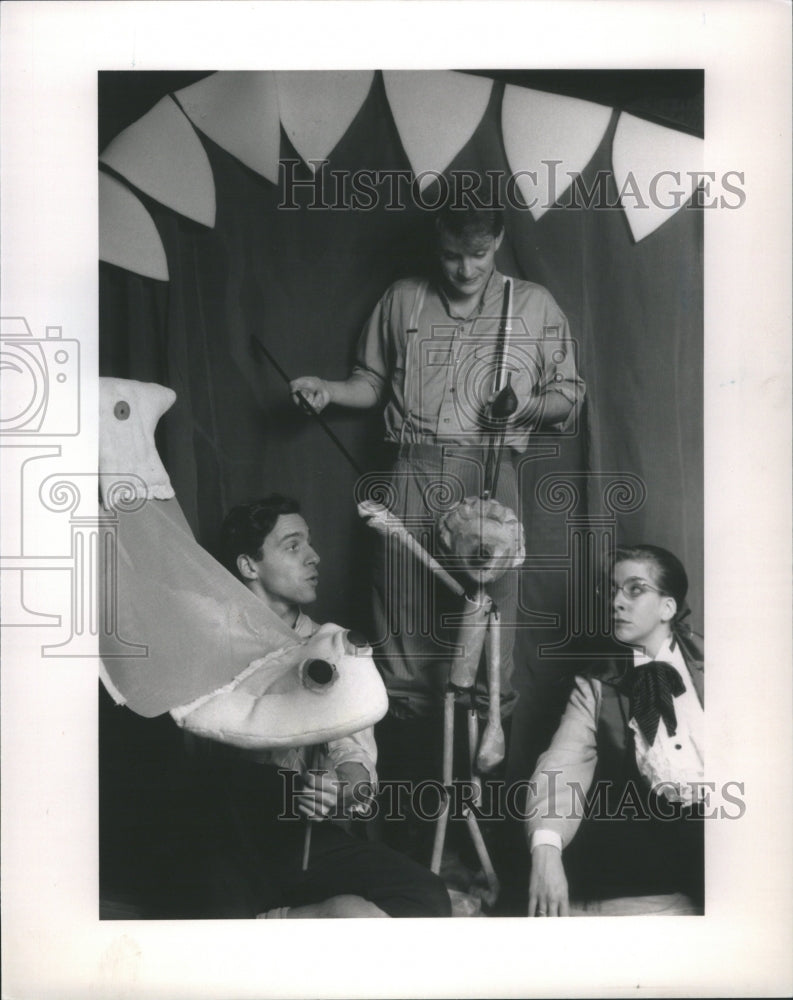 1990 Press Photo Adventure Pinocchio Children TunnyFish