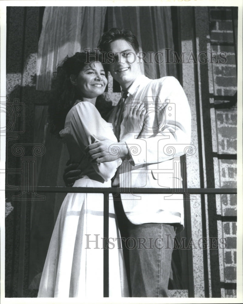 1991 Press Photo West Side Story Nancy Teinowicz Gary