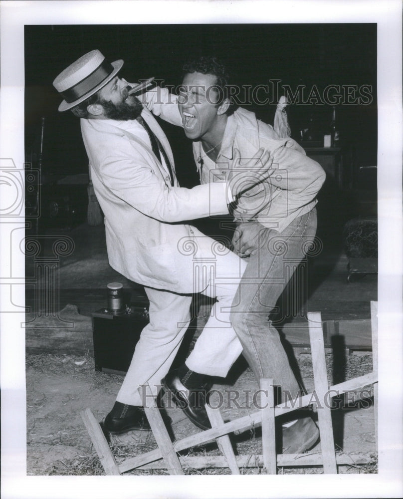 1968 Press Photo Alan Mison alvaro Mangiacavallo Jim