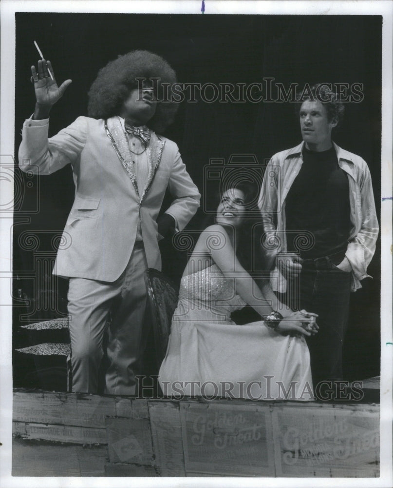 1974 Press Photo Academy Festival Theater Rich Famous