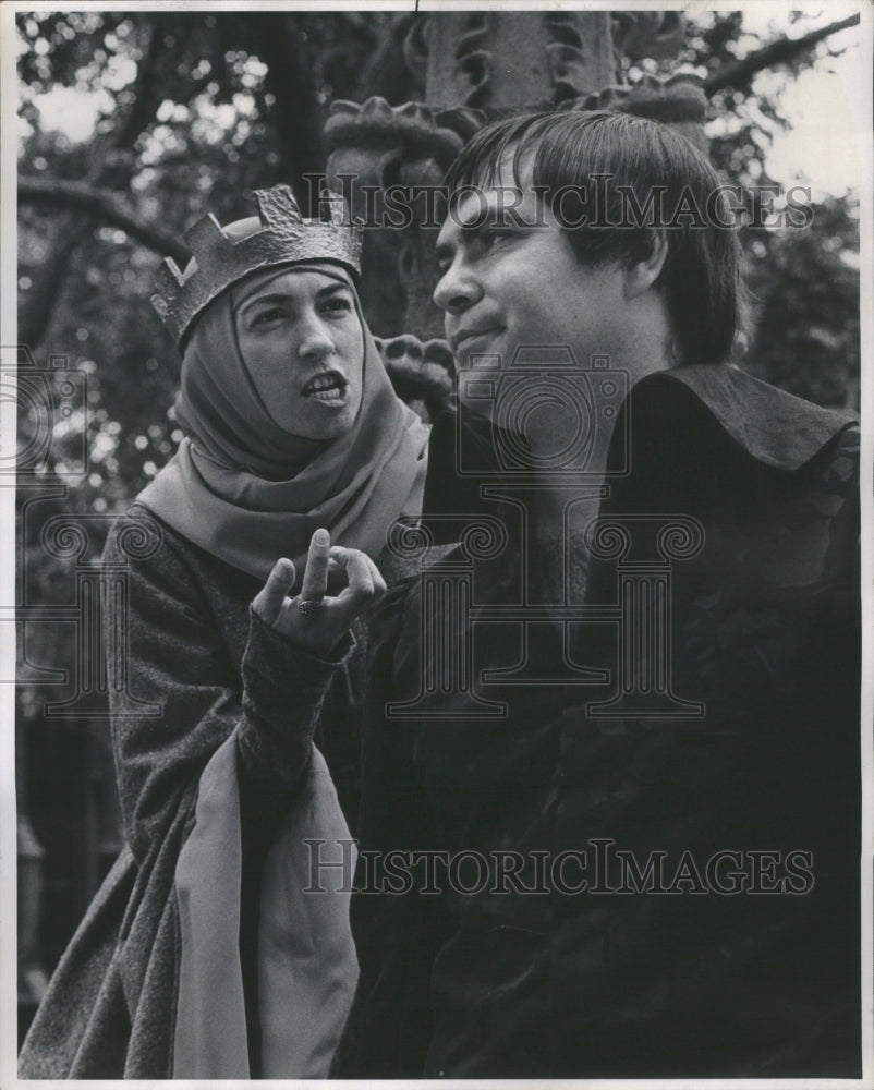 1969 Press Photo Paulline Brailsford Richard III Queen