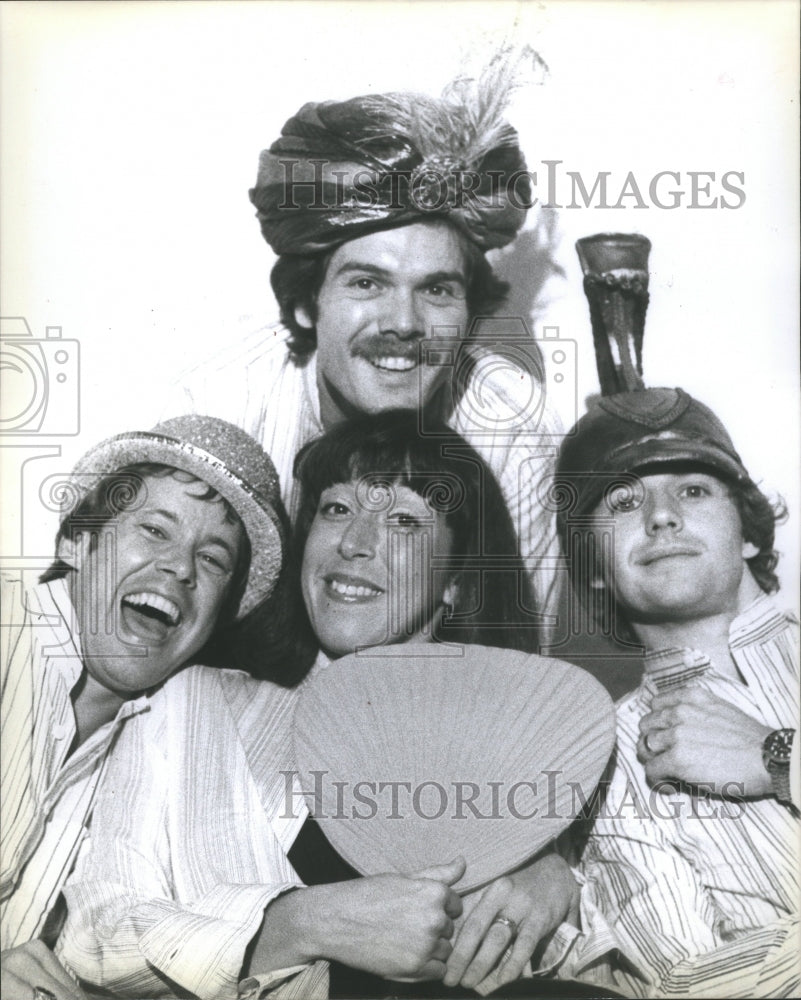 1978 Press Photo Roger Neil Jeffrey Haddow Evalyn Baron