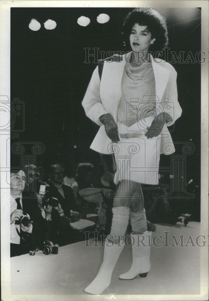 1981 Press Photo Issey Miyake Designs