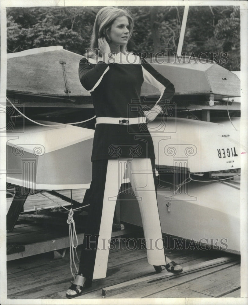 1970 Press Photo Panstsuits Bridge Californias White St