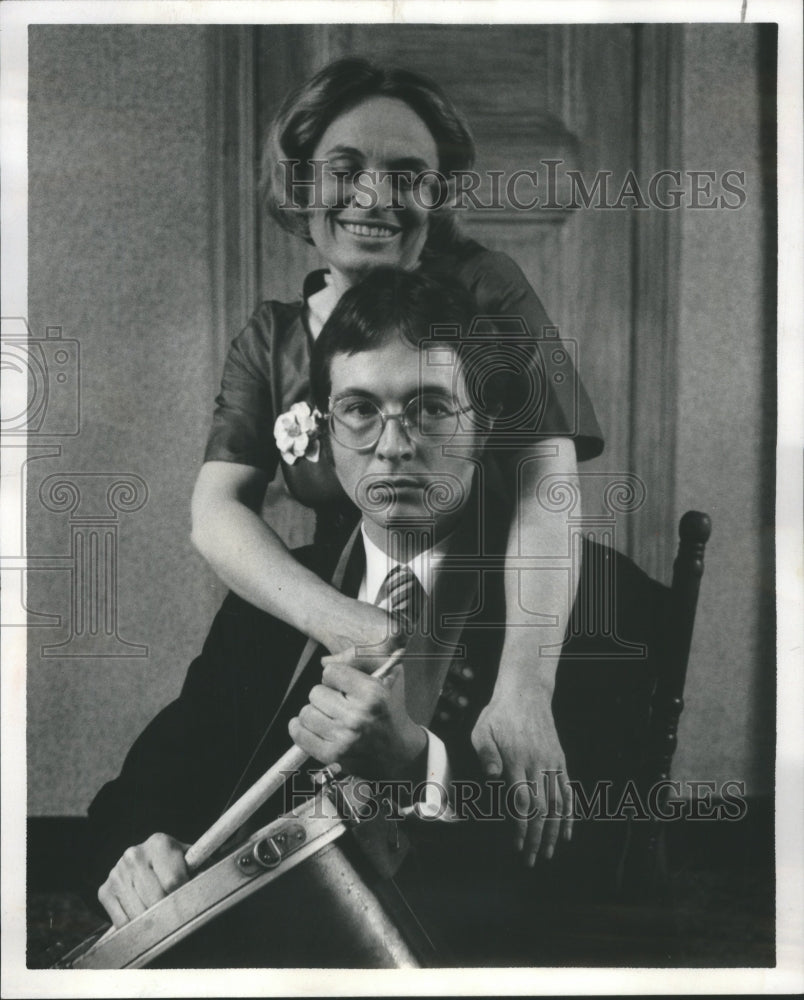 1968 Press Photo Birthday Party Harold Pinter Play