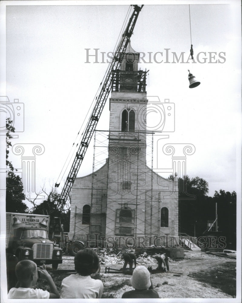 1968 Press Photo St. Mary Church Building