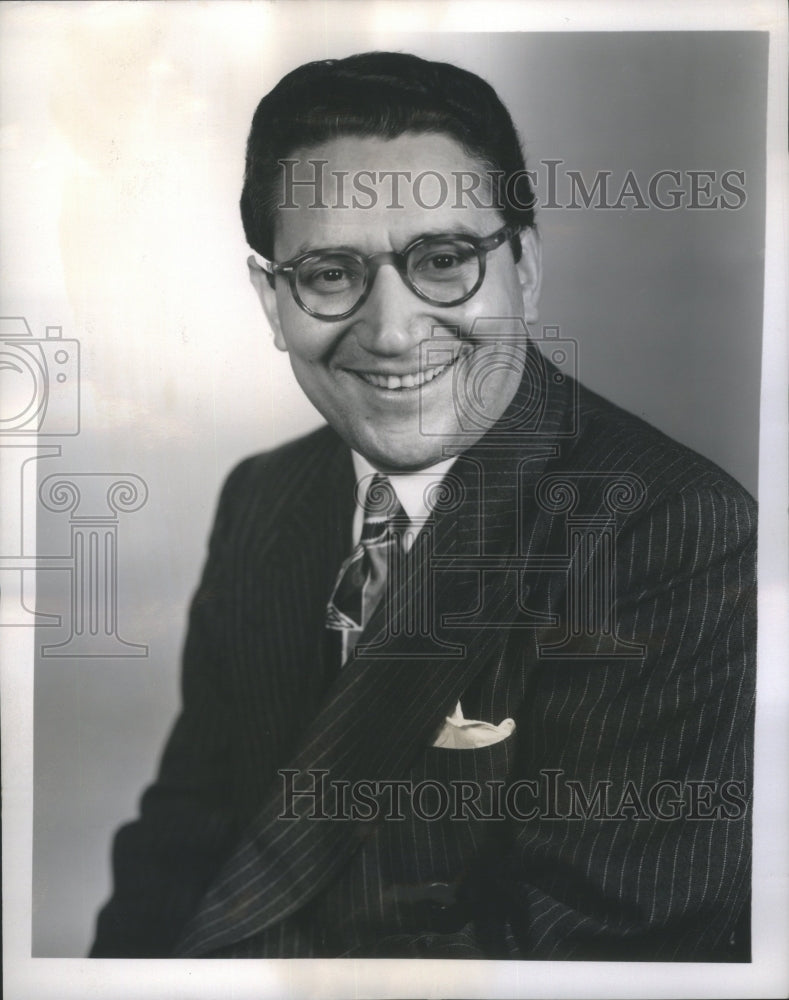 1948 Press Photo Alfredo Antonini Musician Conductor