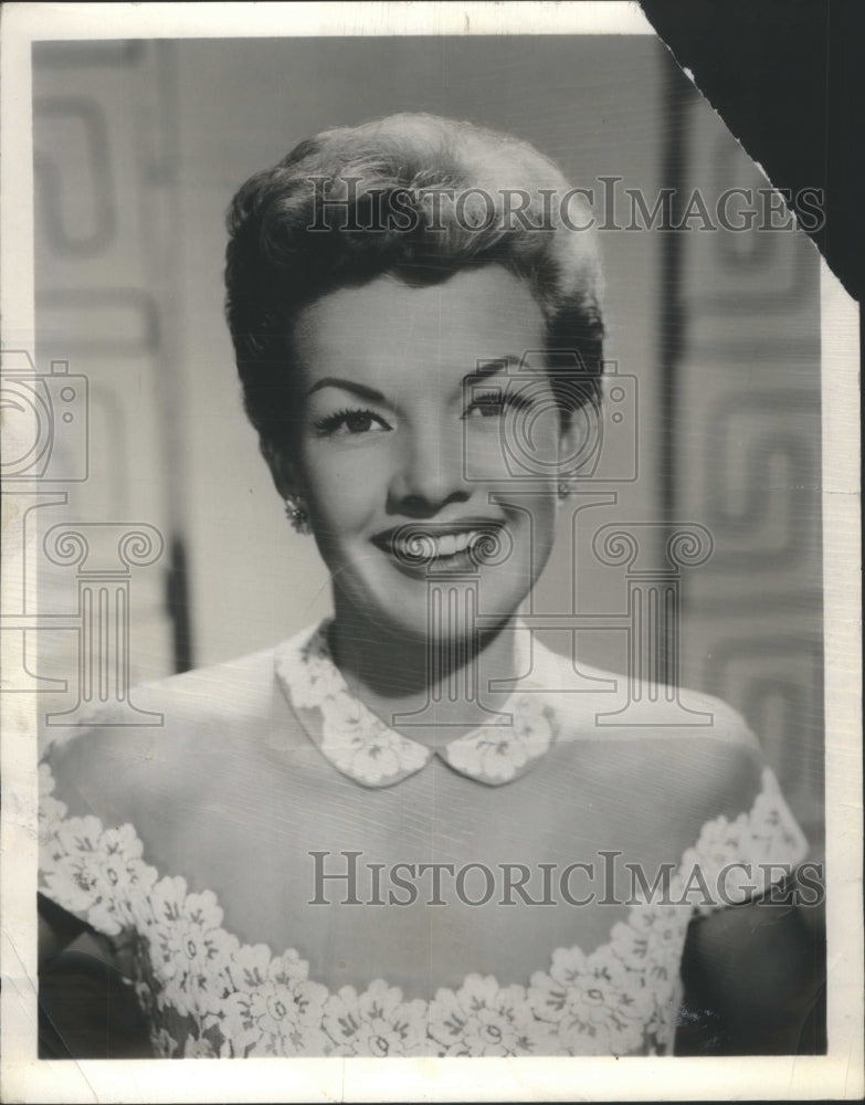 1959 Press Photo Gale Storm American Actress Singer