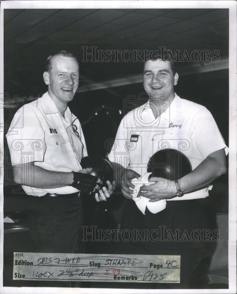 1966 Press Photo Bob Gary Curry Base Bal