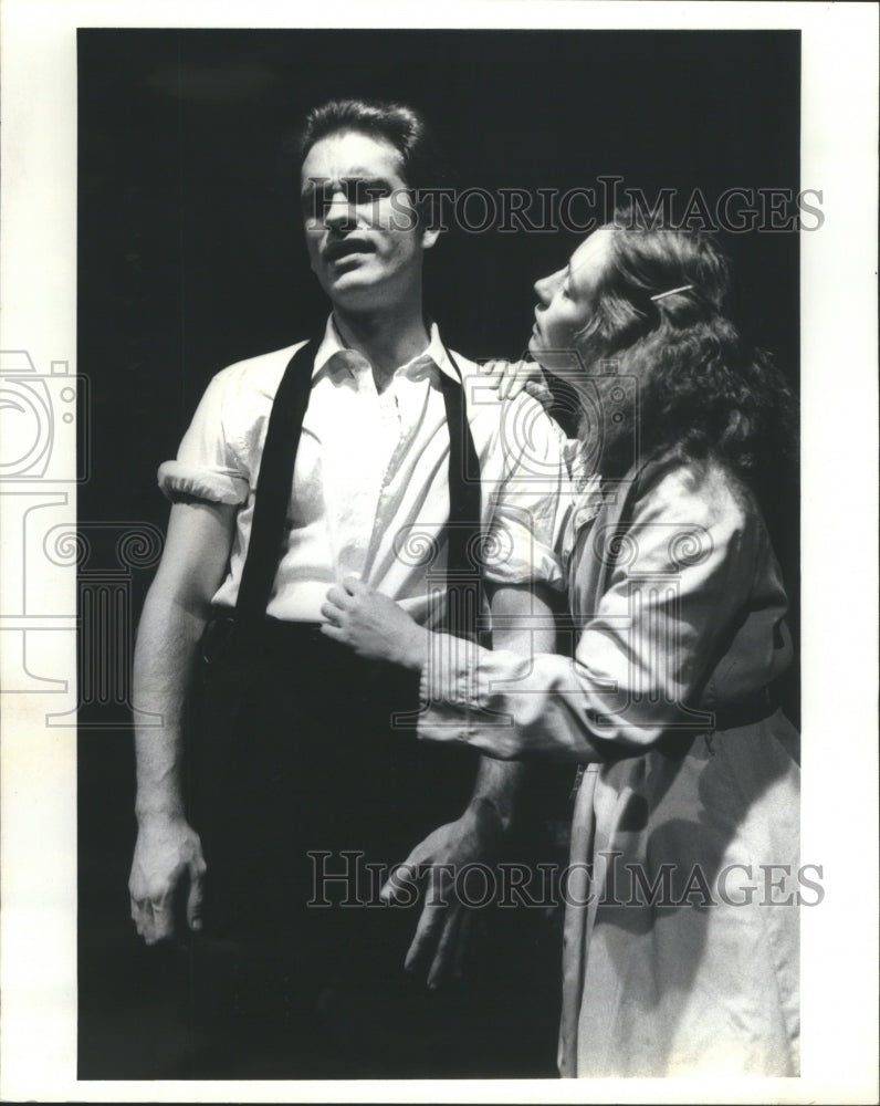 1970 Press Photo Plays John Malovic Glass Menagerie