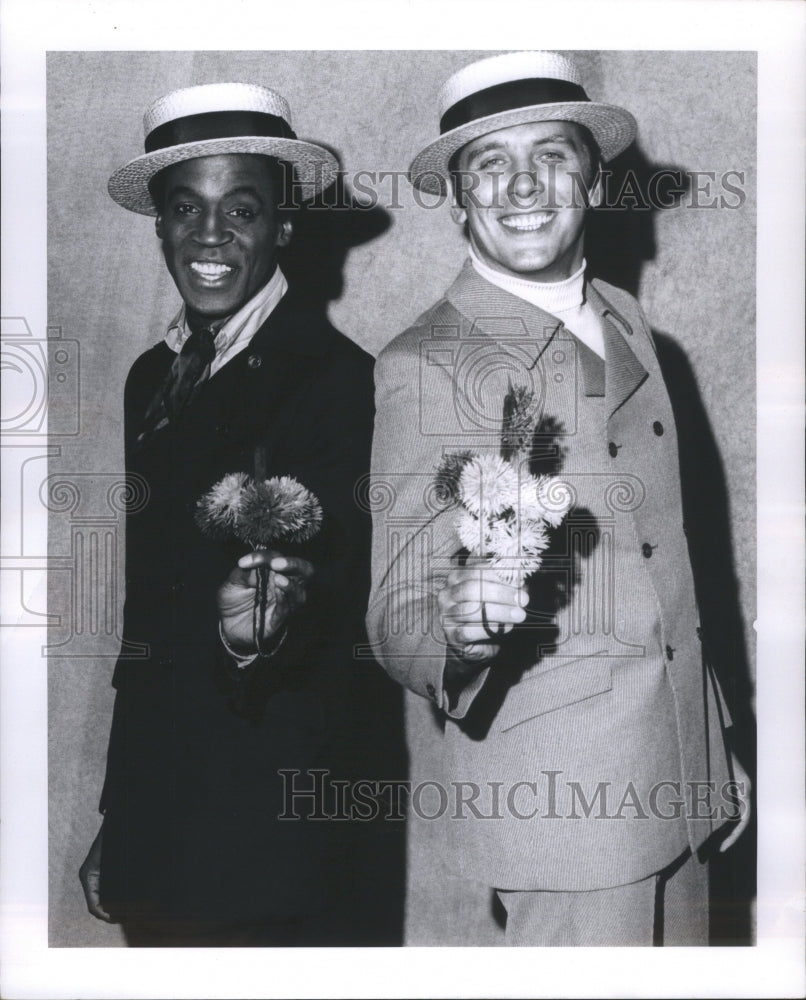 1968 Press Photo Robert Guillaume George Ball Jaques