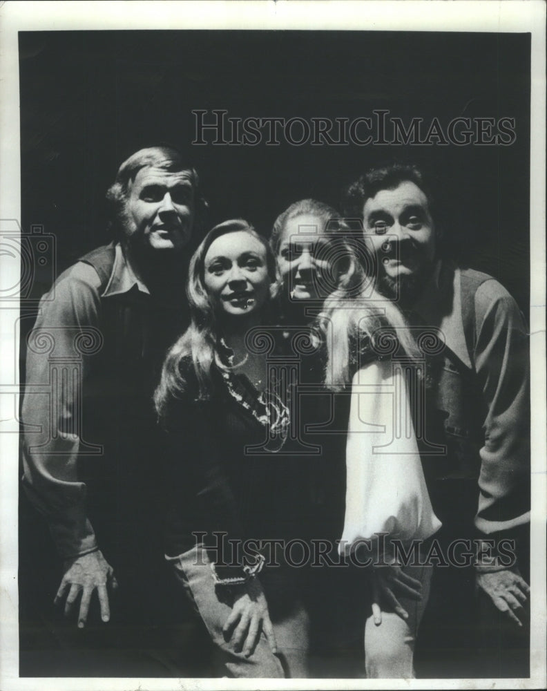 1973 Press Photo Jacques Romain Georges Brel Belgian si