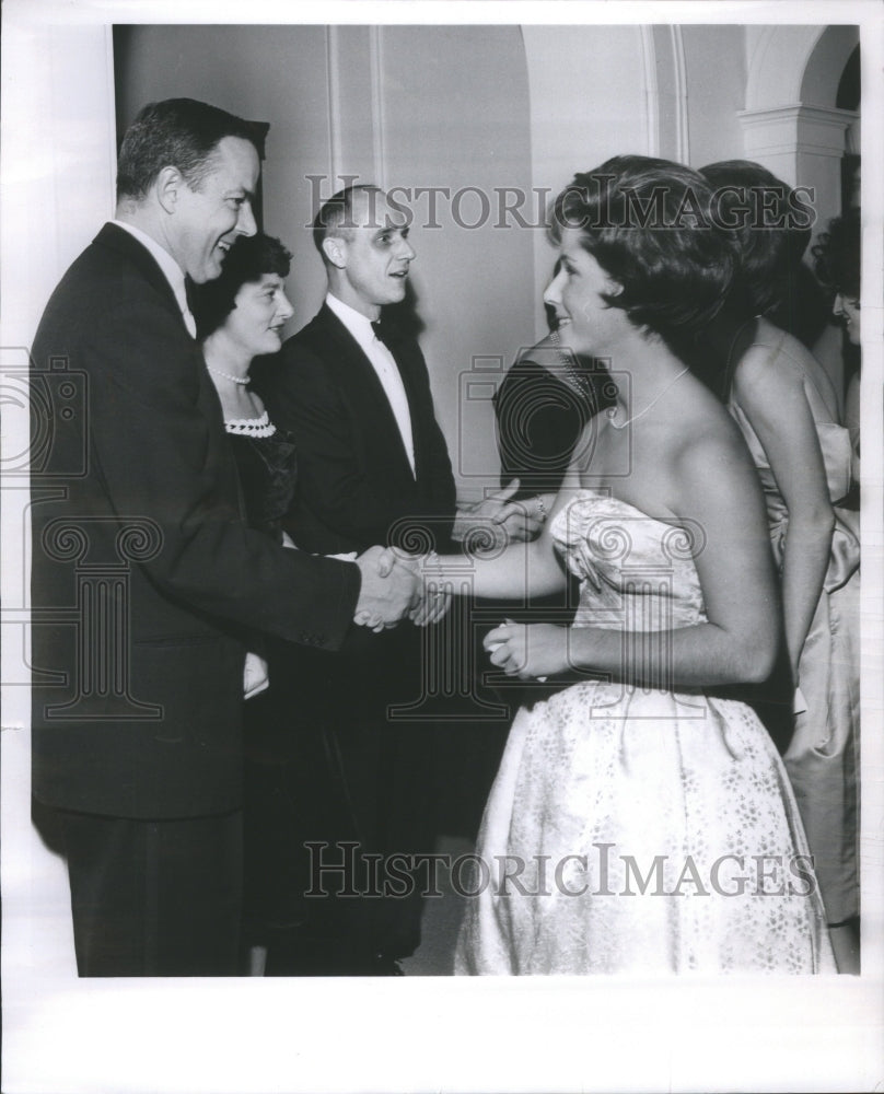 1961 Press Photo Johnson American Businessman Forbes