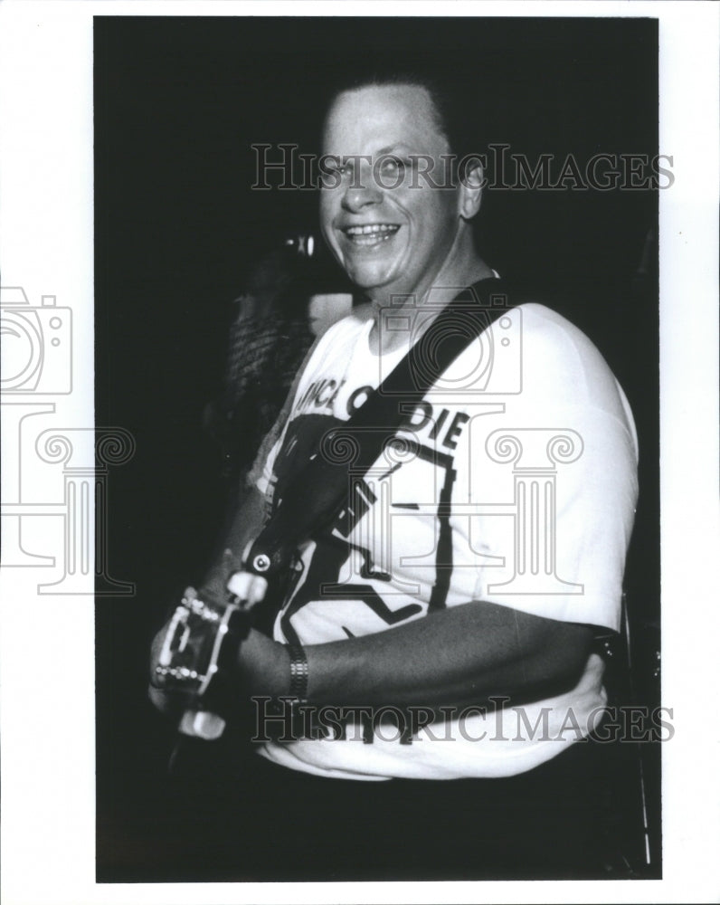 1991 Press Photo Musician Brian Roscoe White