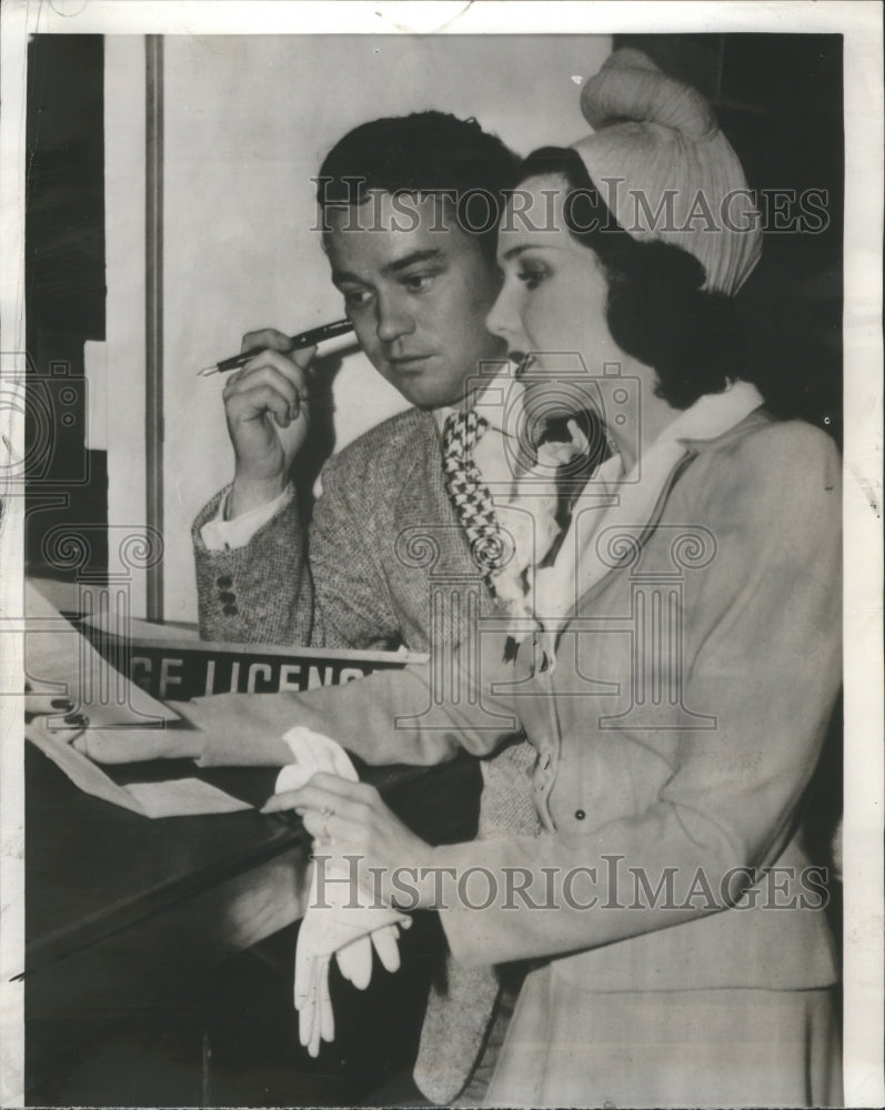 1941 Press Photo Mary Bole Boleyn family King Henry VI