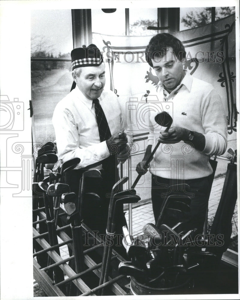 1984 Press Photo Doug White of Manchester American poli