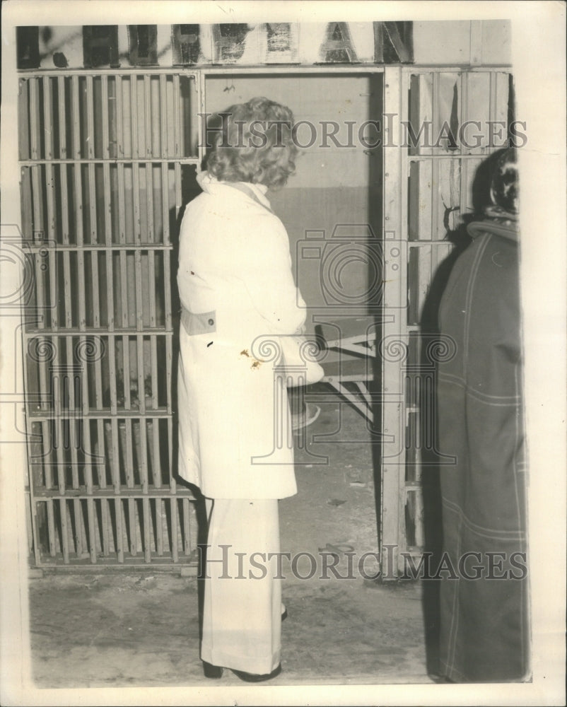 1973 Press Photo Broadway Alcatraz wooden