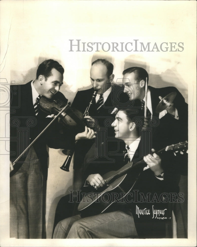 1931 Press Photo John Ravencroft King&#39;s Jesters Quarte