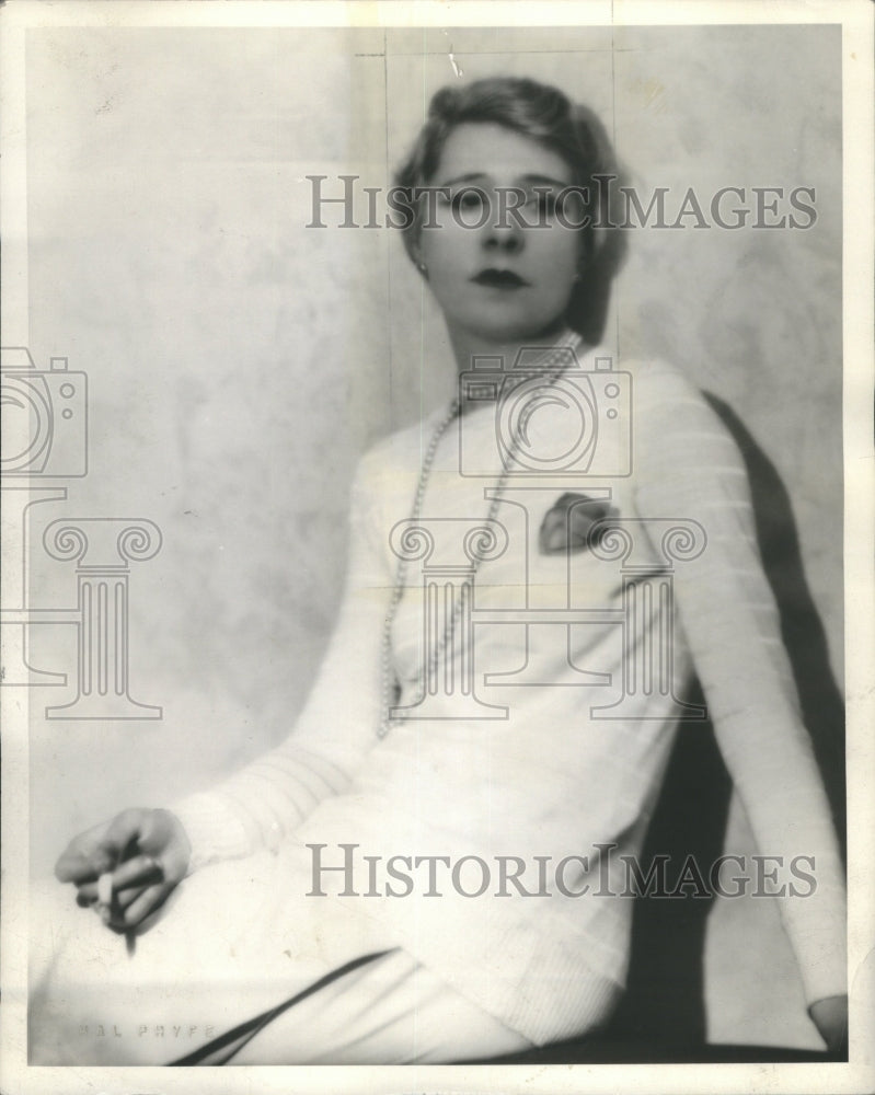 1933 Press Photo The Apple Cart Play Actress Cooper