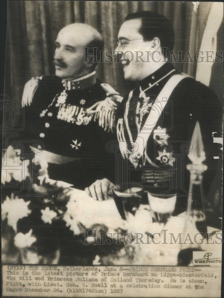 1937 Press Photo Bernhard Prince Picture