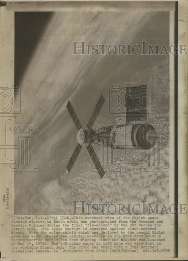 1943 Skylab Earth Command Service Modules - Historic Images