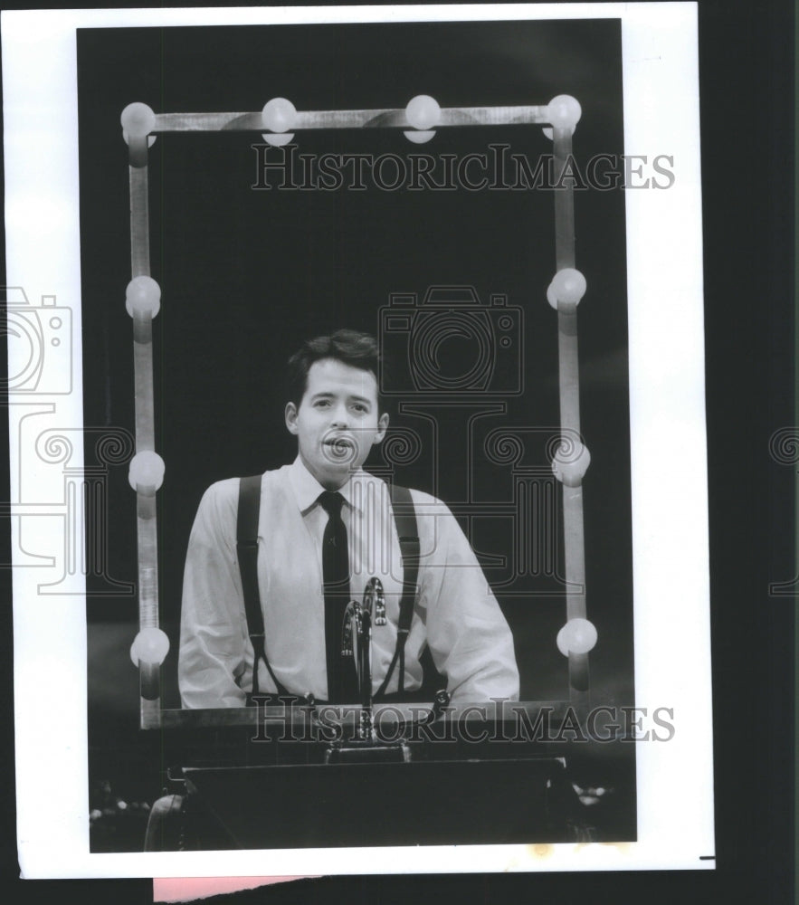 1995 Press Photo Mathew Broderick Actor Scene Business