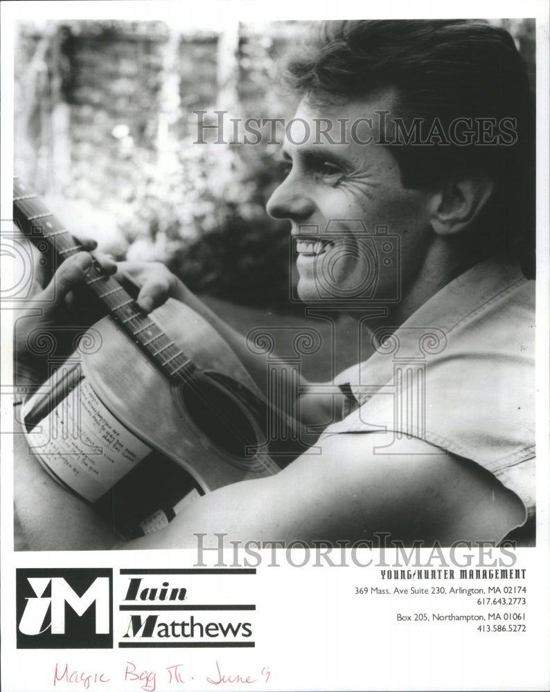 1993 Press Photo Iain Matthews Singer Songwriter Artist