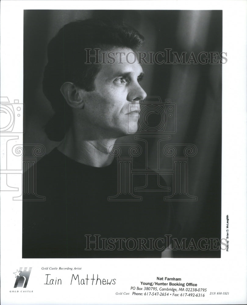 1993 Press Photo Iain Matthews English Musician