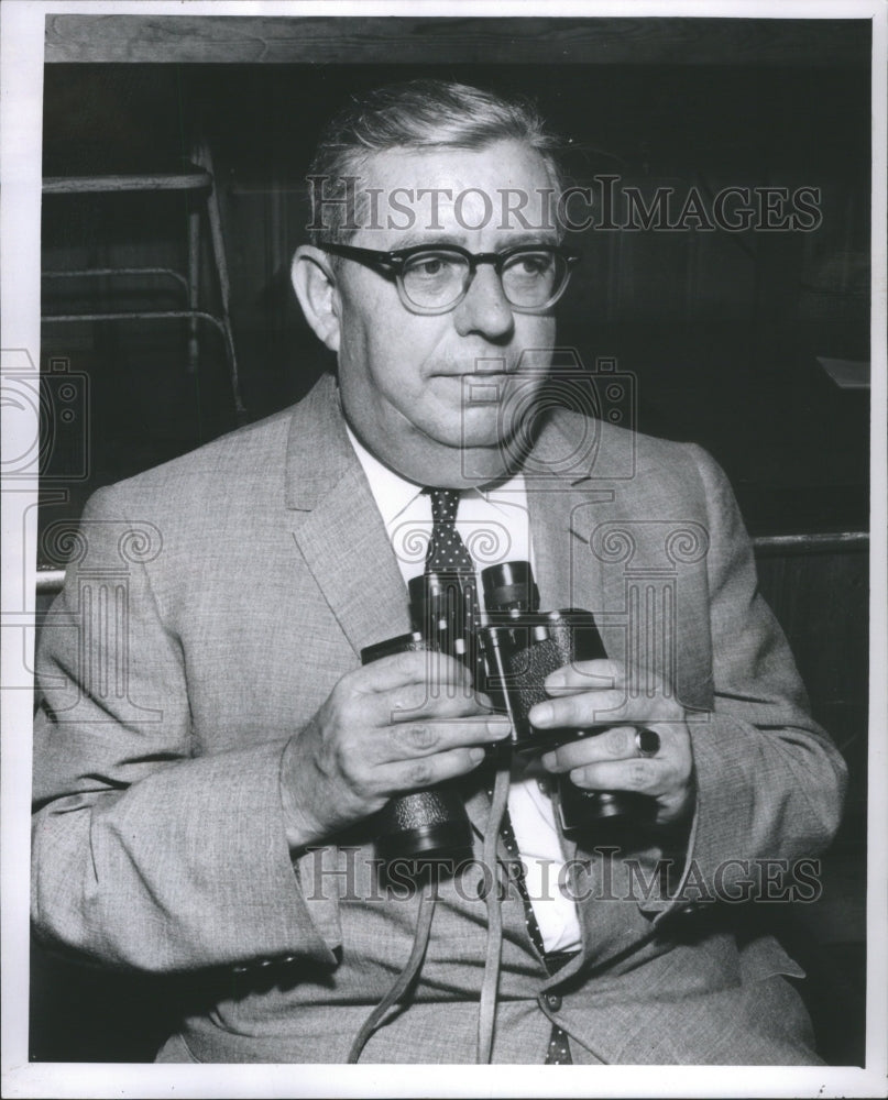 1961 Press Photo Edger Hayes State Racing Comissioner.