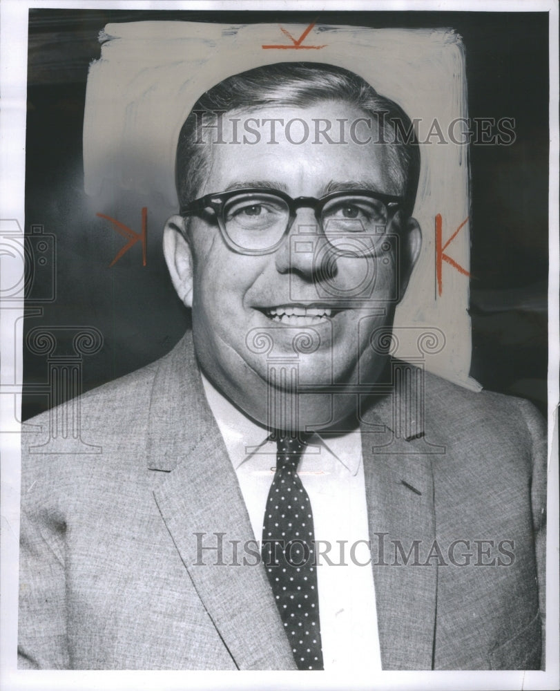 1961 Press Photo Edgar Hayes State Racing Commissioner