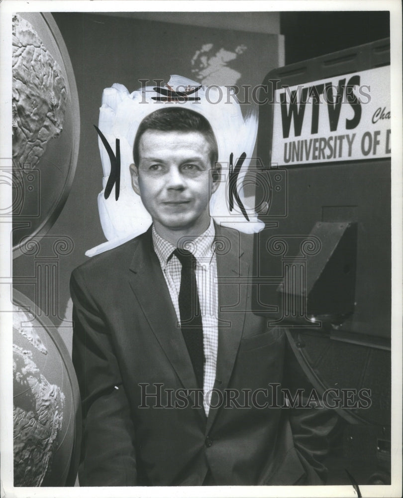 1967 Press Photo Frederic Hayes University Detroit News