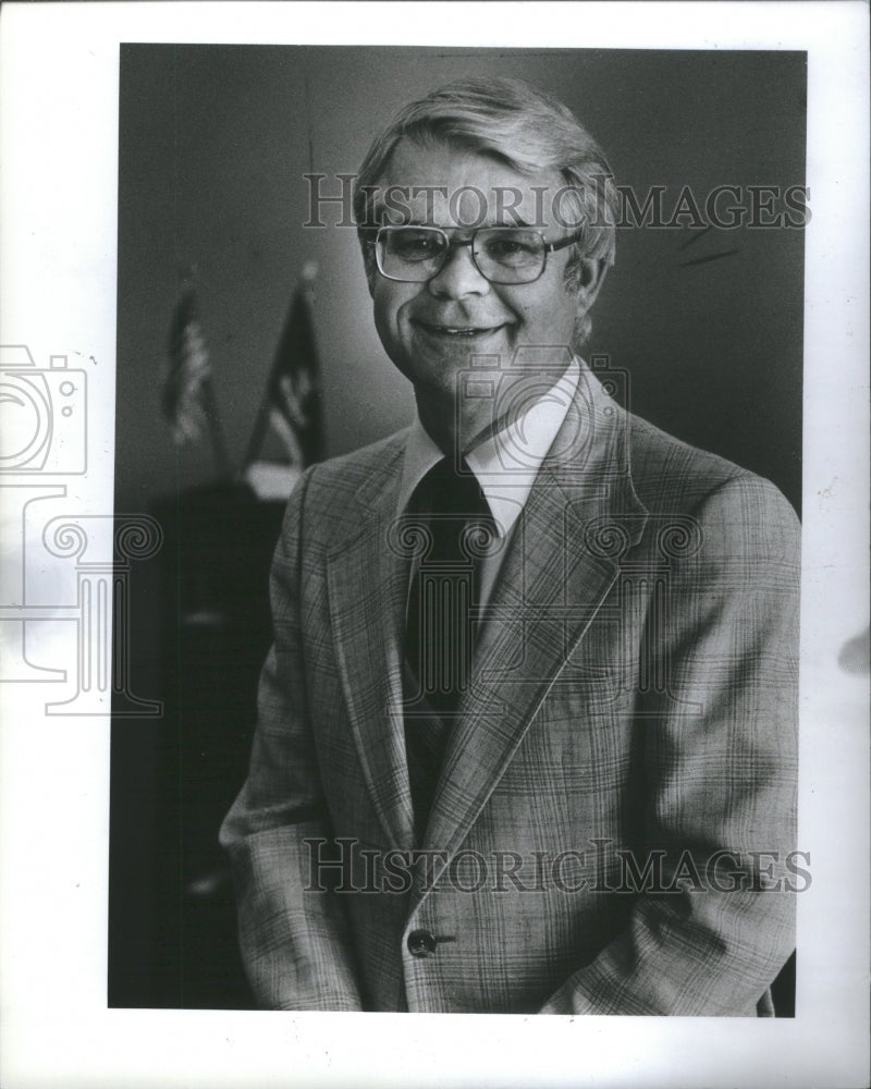 1982 Press Photo Jackc hage Civil People Governament