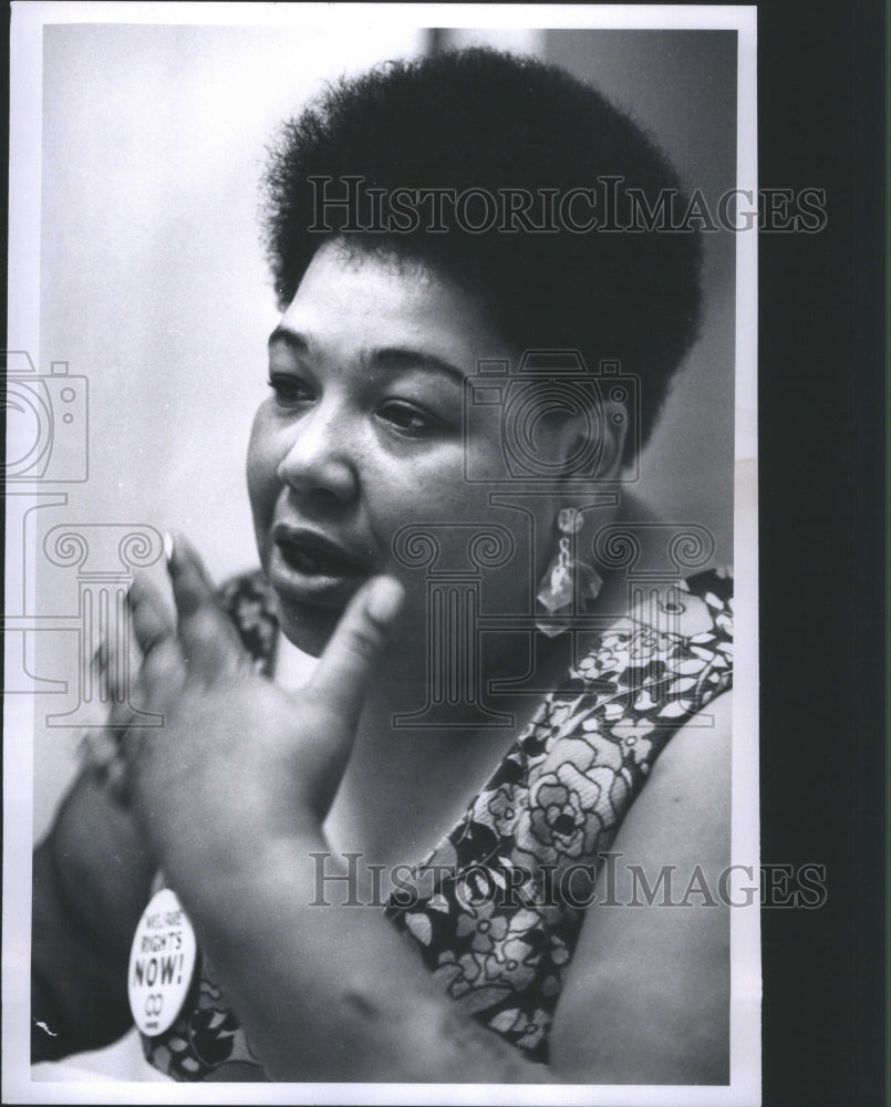 1968 Press Photo Shirley Haywood ADC Mother&#39;s Leader