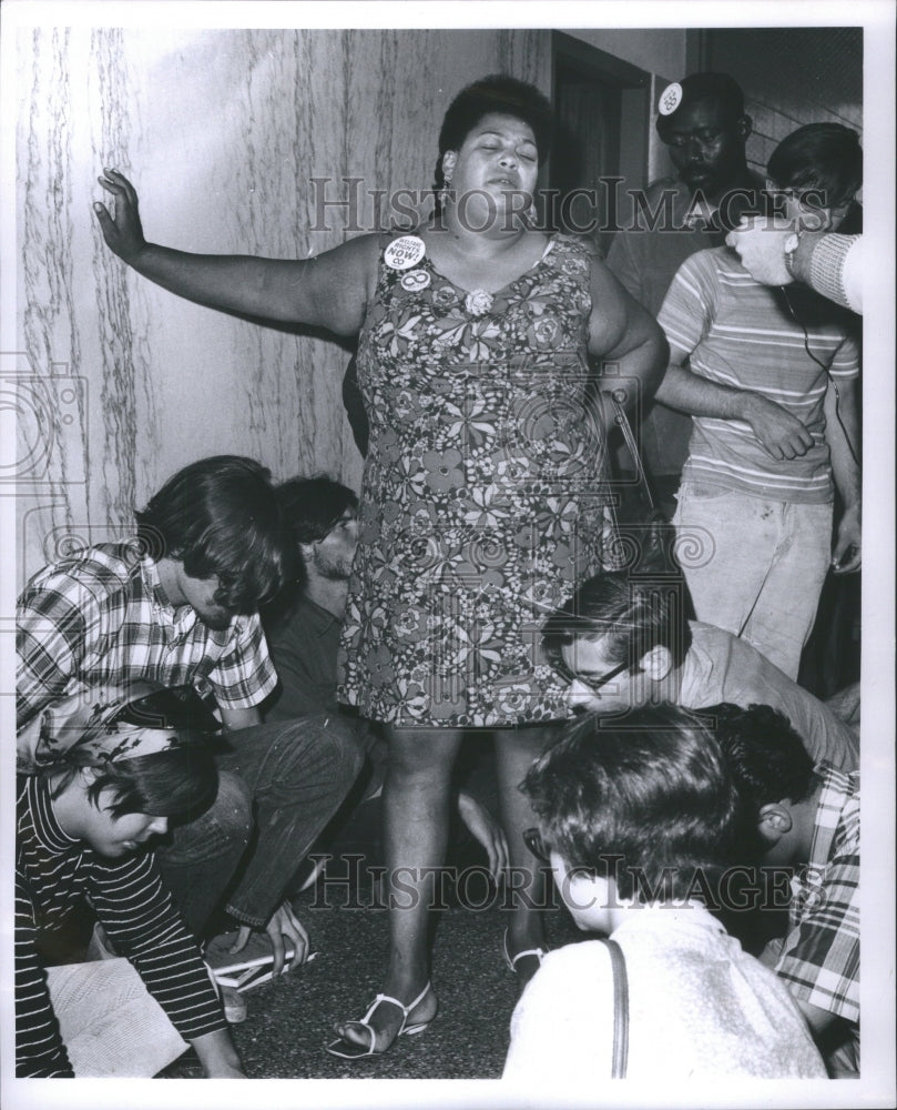 1968 Press Photo Shirley Haywood ADC Mother&#39;s Group