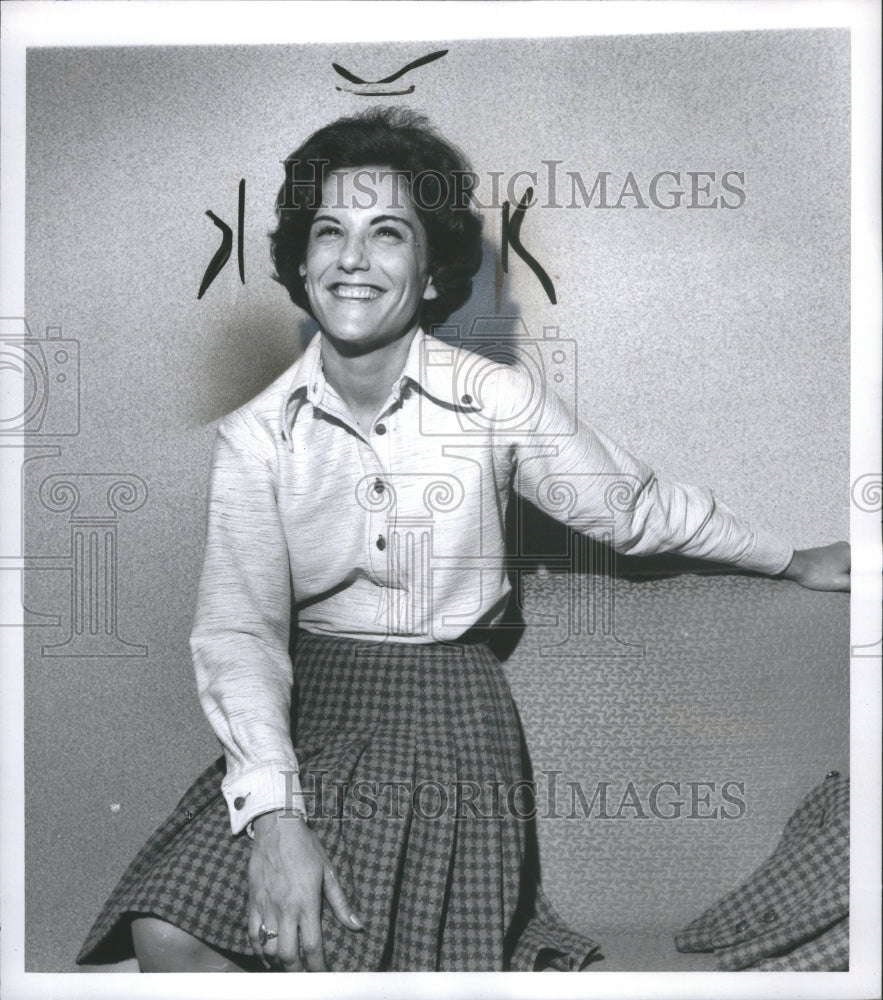 1969 Press Photo Rita Eleanor Hauser Yasser Arafat