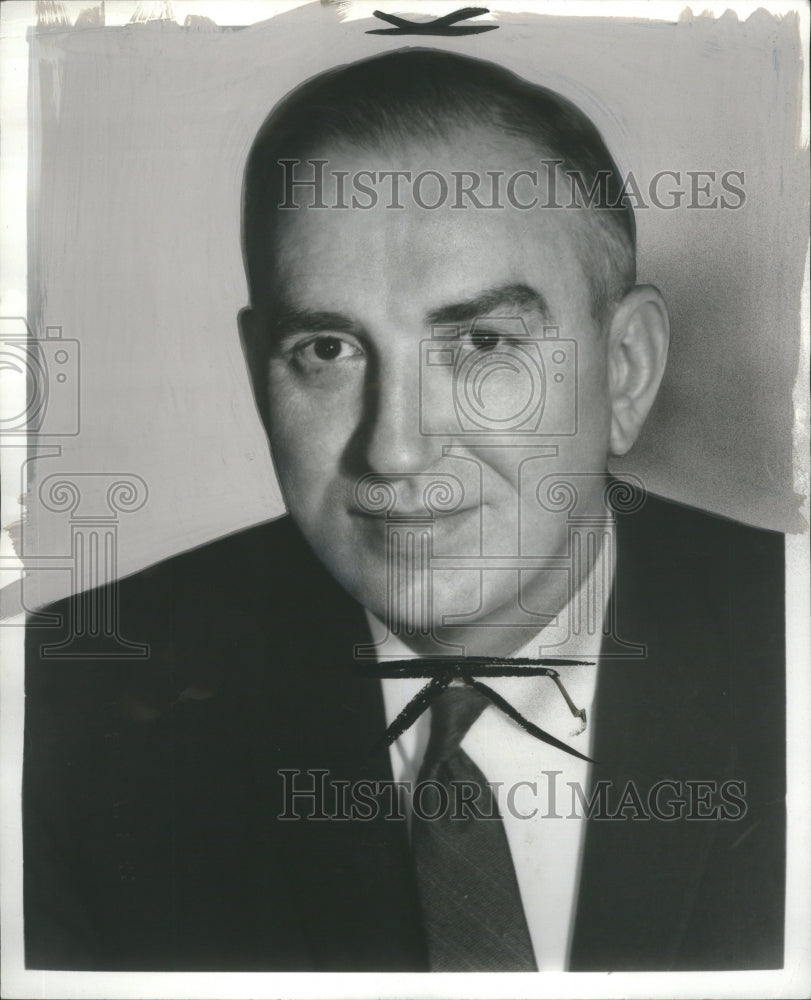 1965 Press Photo Daniel J. Haughton president Lockheed