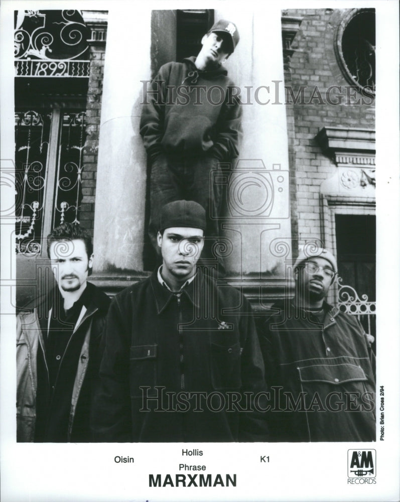 1994 Press Photo Marxman Four Piece Marxist Hip Hop