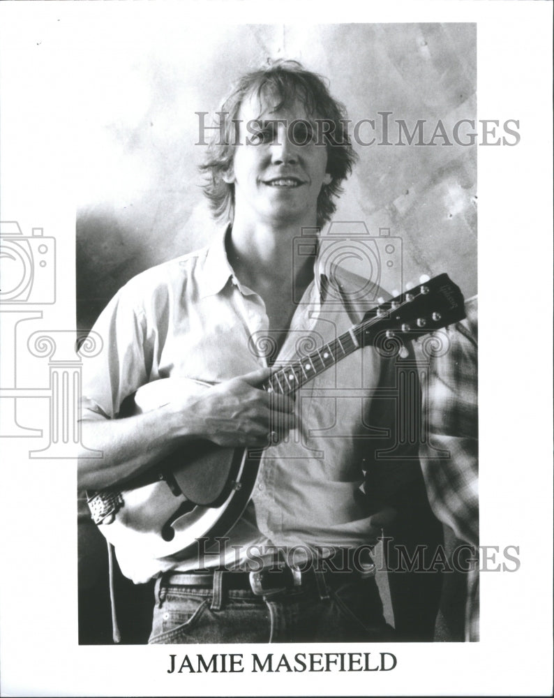 1998 Press Photo Jamie MaseField Musician Guitar