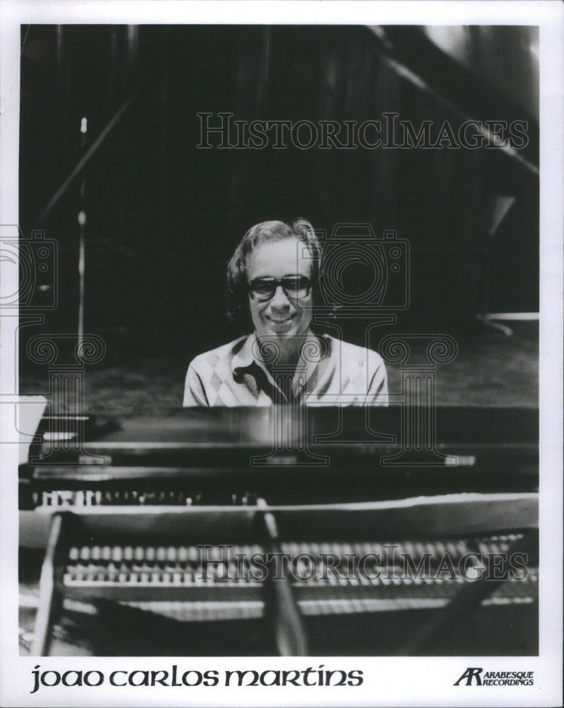 1981 Press Photo Joao Carlos Martins Classical Pianist