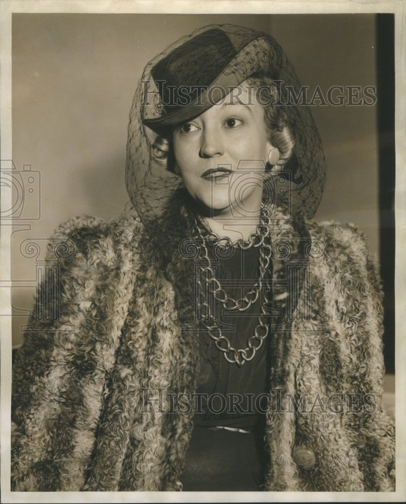 1940 Press Photo Billy Diamond lucille Ballentine Park