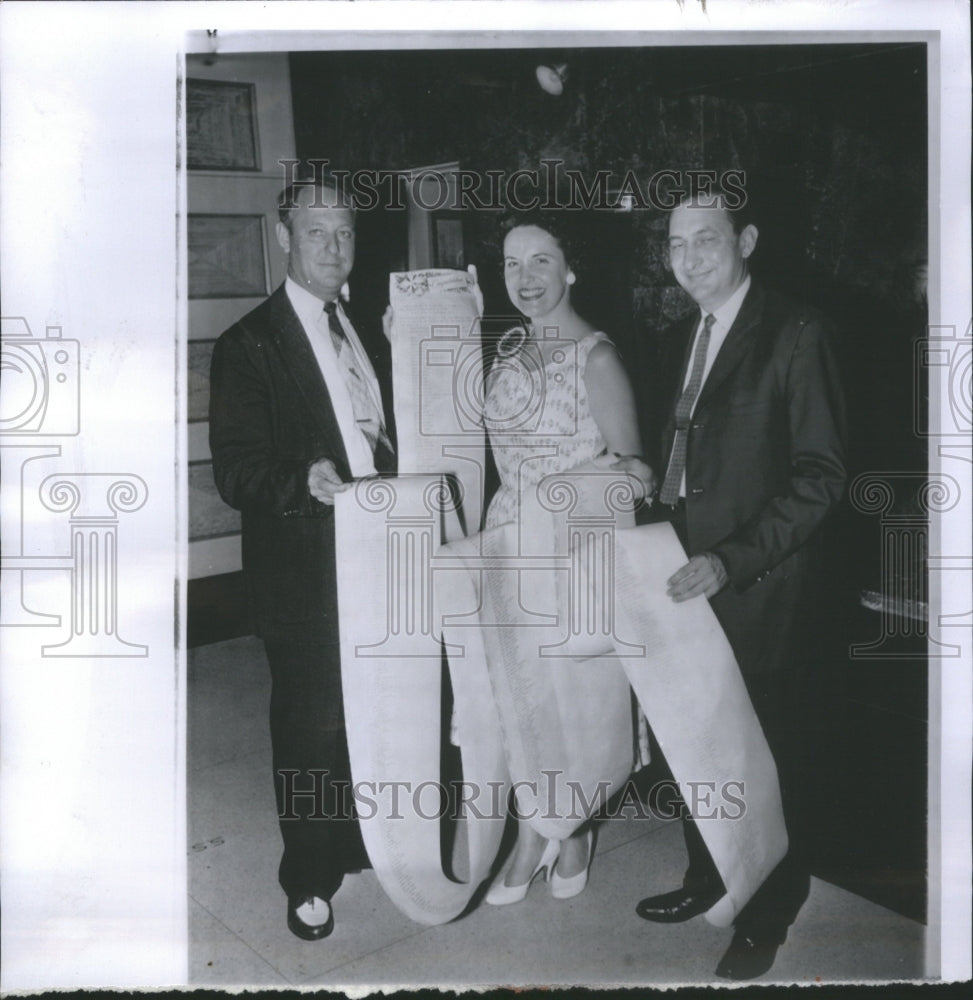 1959 Press Photo Mrs. Elizabeth Stokes - Historic Images