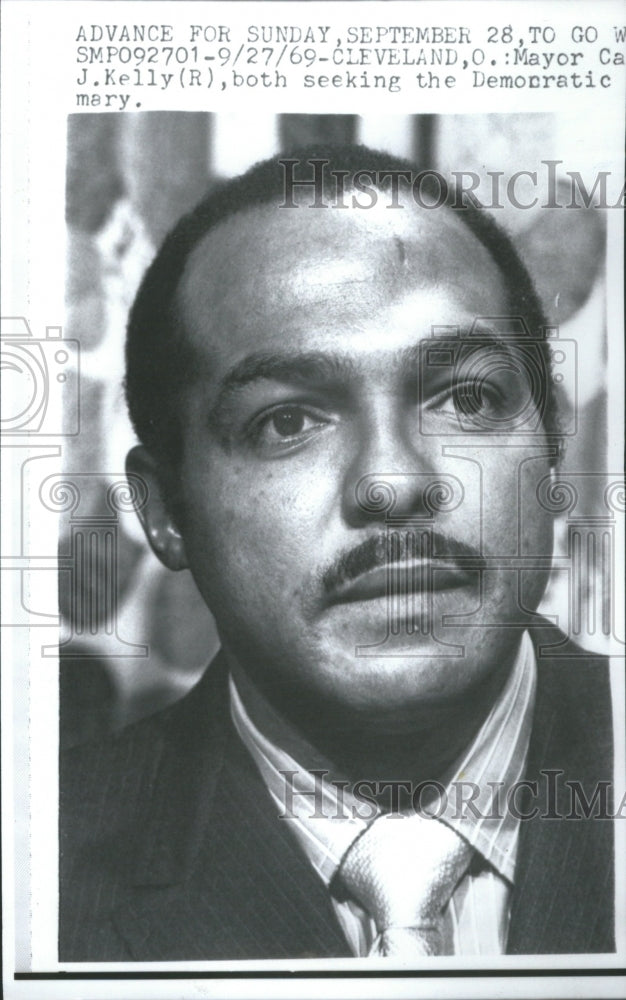 1969 Carl B. Stokes Mayor Of Cleveland, OH - Historic Images