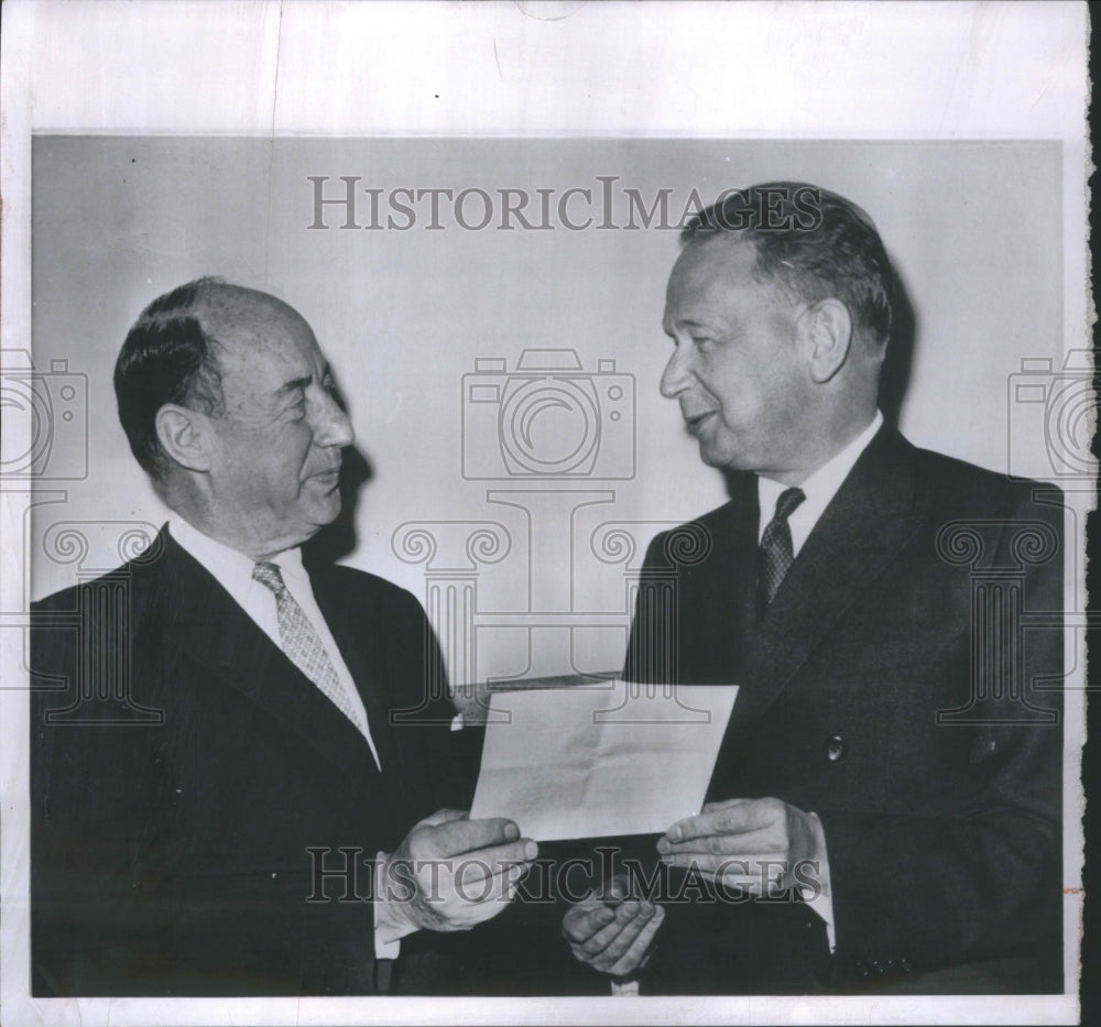 1961 Press Photo Adlai E. Stevenson, chief delegate UN