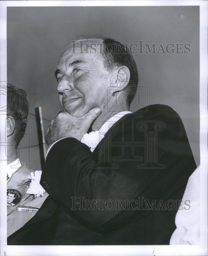 1956 Press Photo Adlai Stevenson American Politician